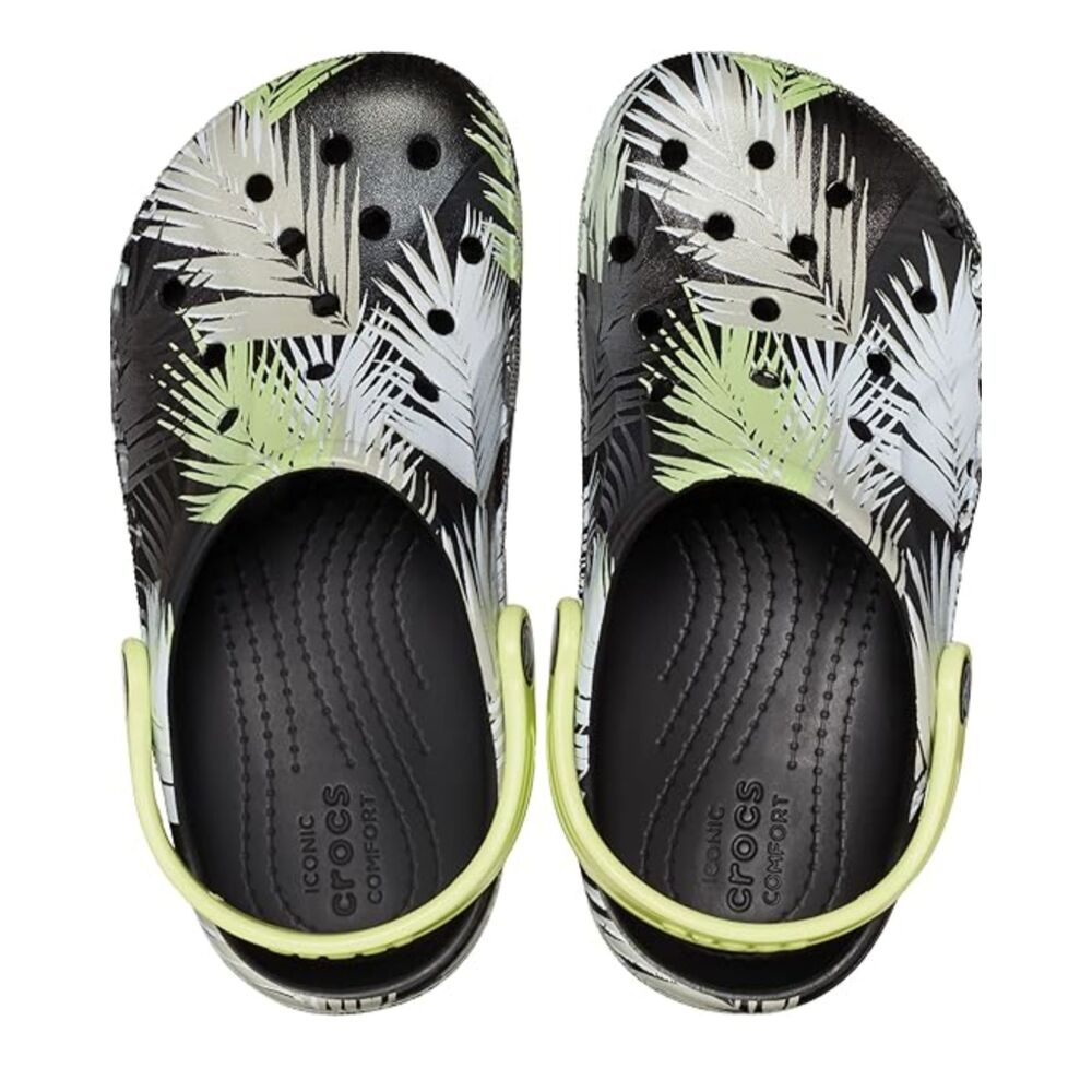 Crocs New Unisex Child Baya Graphic Tie Dye Closgs size 4 C4 Toddler